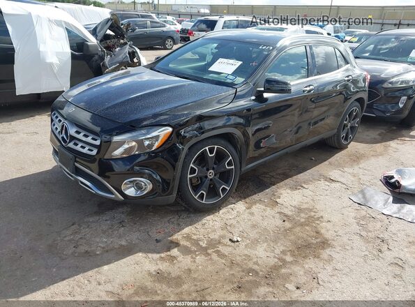 WDCTG4EB7JJ456013 2018 MERCEDES-BENZ GLA 250 Black Առջևի ձախ երեք քառորդ տեսարան