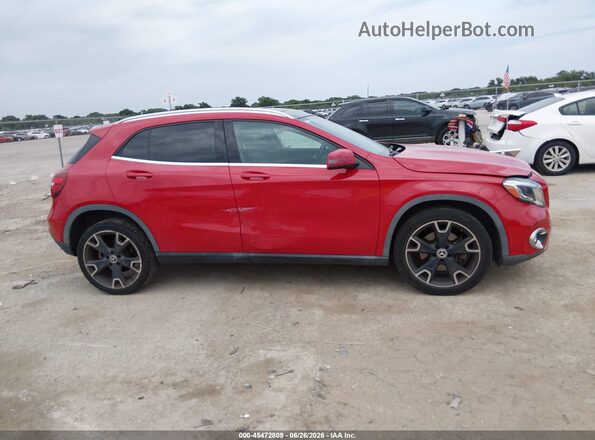 WDCTG4EB7KU019788 2019 MERCEDES-BENZ GLA 250 Red Rear interior view