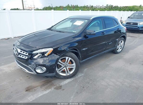 WDCTG4EB9JJ480085 2018 MERCEDES-BENZ GLA 250 Black Przód lewy
