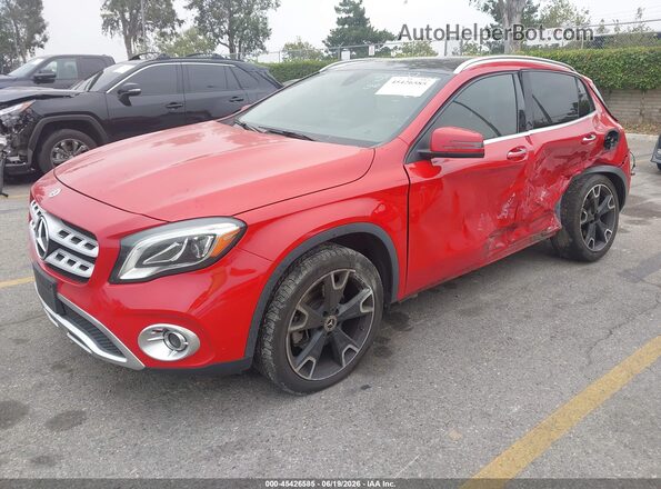 WDCTG4EB9KU019307 2019 MERCEDES-BENZ GLA 250 Red Przód lewy