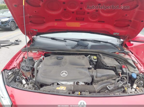 WDCTG4EB9KU019307 2019 MERCEDES-BENZ GLA 250 Red Widok z tyłu