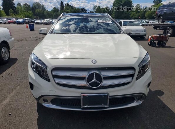 WDCTG4EBXGJ230105 2016 MERCEDES-BENZ GLA White Դիմացի տեսք