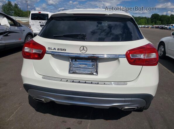 WDCTG4EBXGJ230105 2016 MERCEDES-BENZ GLA White Հետևի տեսք