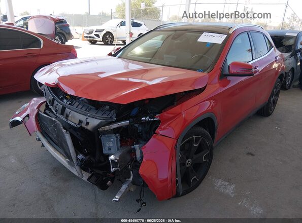 WDCTG4EBXKU003018 2019 MERCEDES-BENZ GLA 250 Red Przód lewy