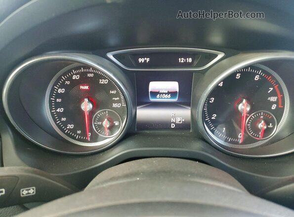 WDCTG4GB0KU010346 2019 MERCEDES-BENZ GLA Black Widok zestawu wskaźników