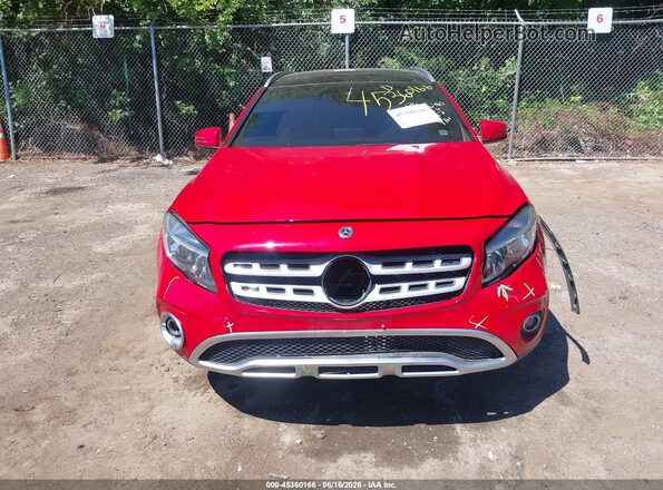 WDCTG4GB0KU014087 2019 MERCEDES-BENZ GLA 250 Red Вид щитка приладів