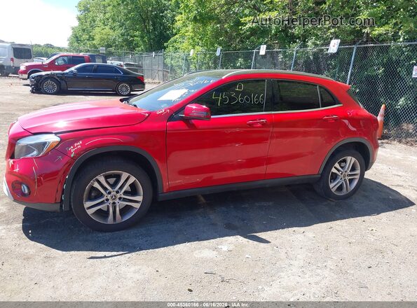 WDCTG4GB0KU014087 2019 MERCEDES-BENZ GLA 250 Red Панорамний вид салону 360°