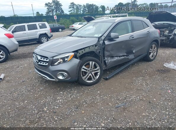 WDCTG4GB2JJ458507 2018 MERCEDES-BENZ GLA 250 Gray Przód lewy