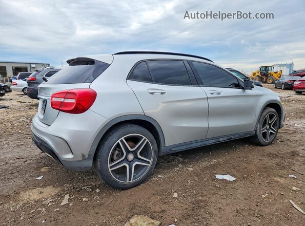 WDCTG4GB3GJ213725 2016 MERCEDES-BENZ GLA Silver Задня права чверть