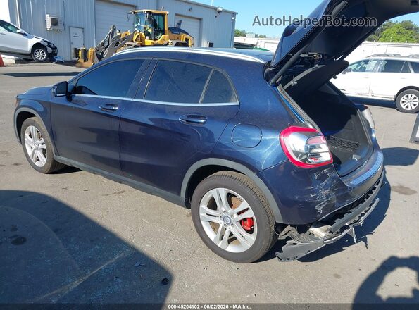WDCTG4GB4JJ371501 2018 MERCEDES-BENZ GLA 250 Blue Rear left