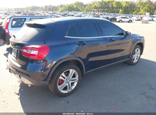 WDCTG4GB4JJ371501 2018 MERCEDES-BENZ GLA 250 Blue Rear right