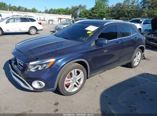 WDCTG4GB4JJ371501 2018 MERCEDES-BENZ GLA 250 Blue Front left