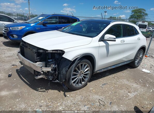WDCTG4GB4JJ488513 2018 MERCEDES-BENZ GLA 250 White Vista tres cuartos delantera izquierda