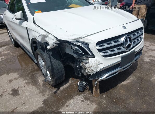 WDCTG4GB5KJ553239 2019 MERCEDES-BENZ GLA 250 White Widok z przodu