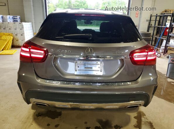 WDCTG4GB6KJ646948 2019 MERCEDES-BENZ GLA Gray Вид ззаду