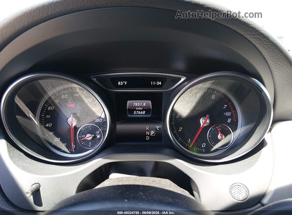 WDCTG4GB9LJ668136 2020 MERCEDES-BENZ GLA 250 Black Widok tylnych siedzeń