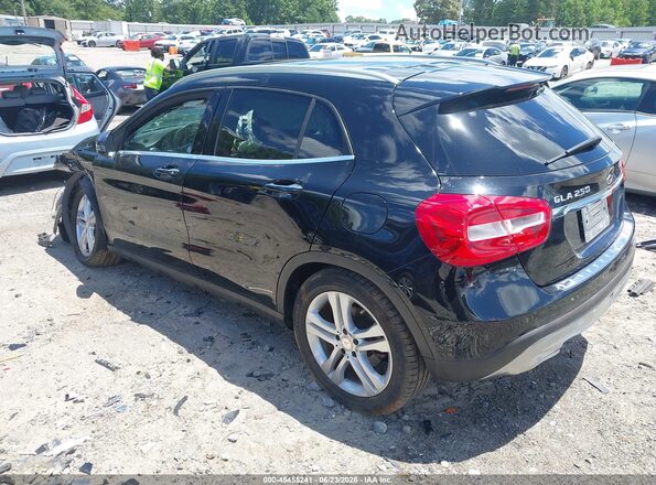 WDCTG4GBXGJ190377 2016 MERCEDES-BENZ GLA 250 Black უკანა მარცხენა
