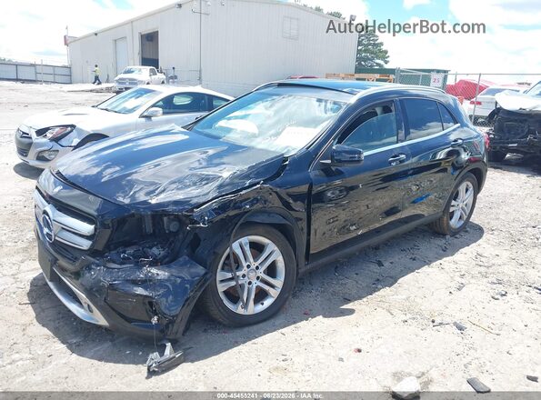 WDCTG4GBXGJ190377 2016 MERCEDES-BENZ GLA 250 Black წინა ხედი