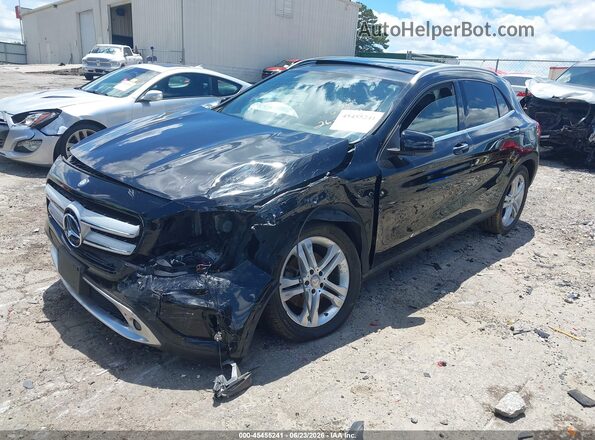 WDCTG4GBXGJ190377 2016 MERCEDES-BENZ GLA 250 Black წინა მარცხენა ხედი სამი მეოთხედიდან