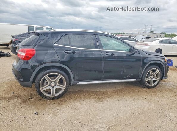 WDCTG4GBXGJ192890 2016 MERCEDES-BENZ GLA Black Задня права чверть