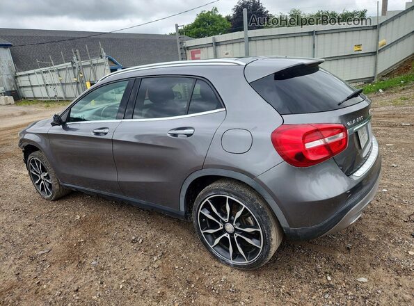 WDCTG4GBXGJ210692 2016 MERCEDES-BENZ GLA Gray Հետևի ձախ