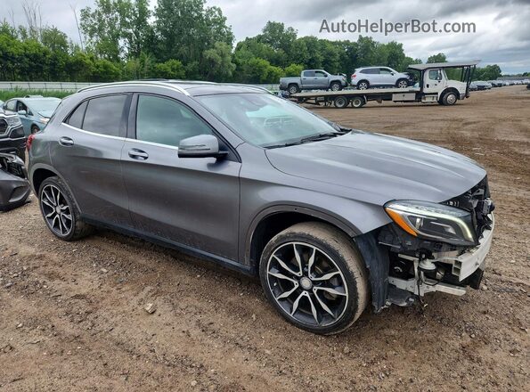 WDCTG4GBXGJ210692 2016 MERCEDES-BENZ GLA Gray Առջևի աջ