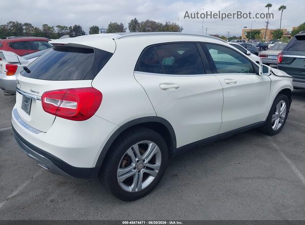 WDCTG4GBXHJ297706 2017 MERCEDES-BENZ GLA 250 White Tył prawy