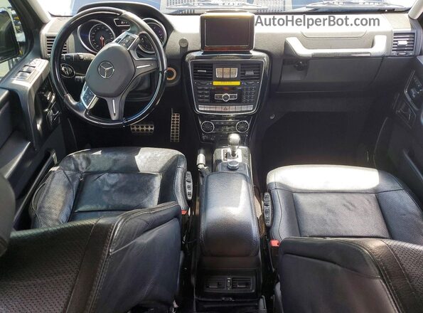 WDCYC3KF3GX244184 2016 MERCEDES-BENZ G-CLASS Черный Вид панели приборов