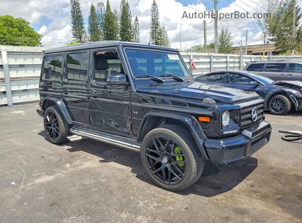 WDCYC3KF3GX244184 2016 MERCEDES-BENZ G-CLASS Черный Передняя правая четверть