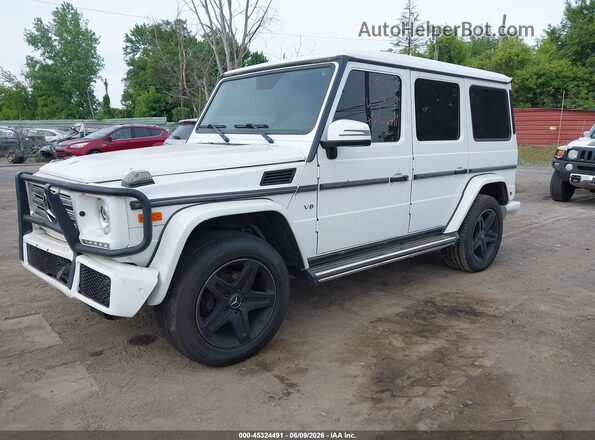WDCYC3KF6HX281165 2017 MERCEDES-BENZ G 550 White Առջևի ձախ երեք քառորդ տեսարան