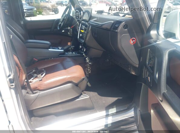 WDCYC3KF9HX275604 2017 MERCEDES-BENZ G 550 Silver წინა სალონის ხედი