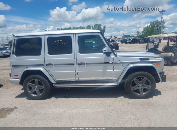 WDCYC3KF9HX275604 2017 MERCEDES-BENZ G 550 Silver უკანა სალონის ხედი