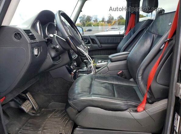 WDCYC3KHXJX293200 2018 MERCEDES-BENZ G-CLASS Black წინა სალონის ხედი