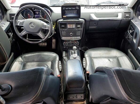WDCYC3KHXJX293200 2018 MERCEDES-BENZ G-CLASS Black წინა პანელის ხედი