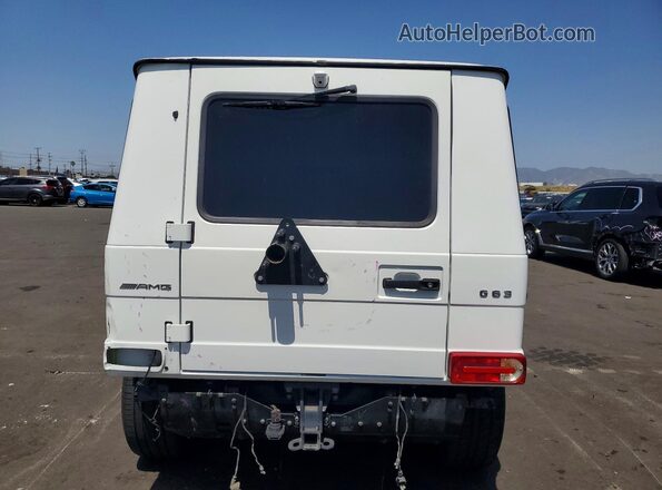 WDCYC7DF2GX255908 2016 MERCEDES-BENZ G-CLASS White Widok z tyłu