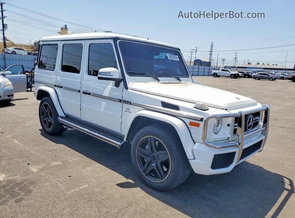 WDCYC7DF2GX255908 2016 MERCEDES-BENZ G-CLASS White Przód prawy