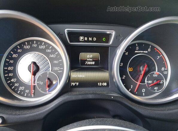 WDCYC7DF2GX255908 2016 MERCEDES-BENZ G-CLASS White Widok zestawu wskaźników