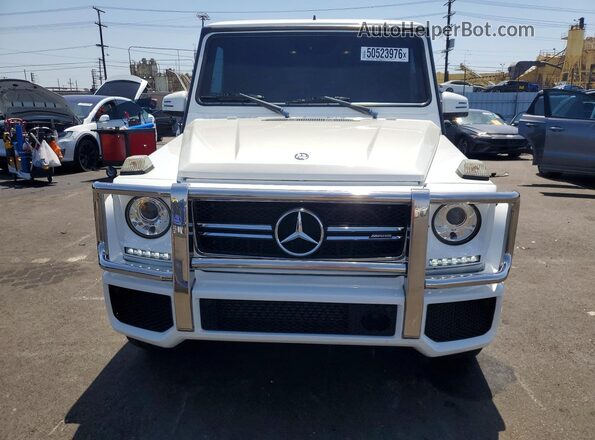 WDCYC7DF2GX255908 2016 MERCEDES-BENZ G-CLASS White Widok z przodu
