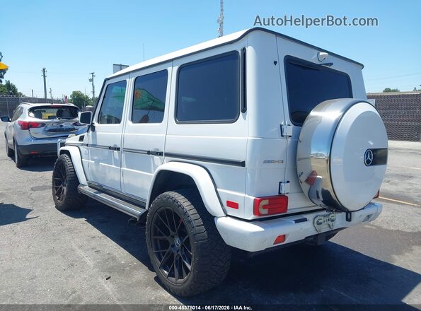 WDCYC7DF3HX262934 2017 MERCEDES-BENZ AMG G 63 White Tył lewy