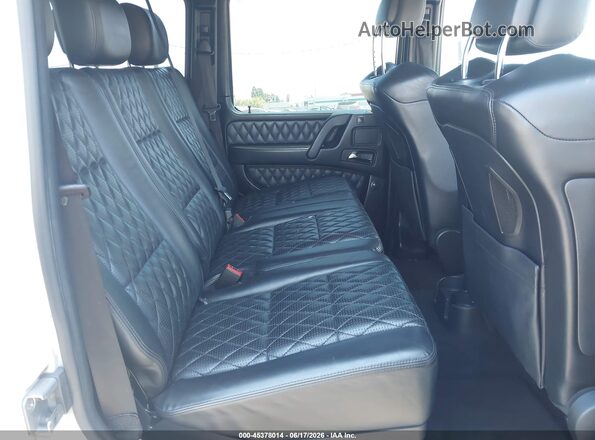 WDCYC7DF3HX262934 2017 MERCEDES-BENZ AMG G 63 White Widok naklejki z numerem VIN
