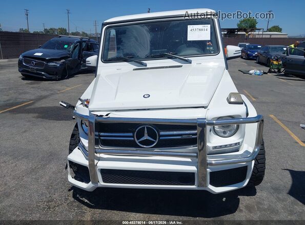 WDCYC7DF3HX262934 2017 MERCEDES-BENZ AMG G 63 White Widok zestawu wskaźników