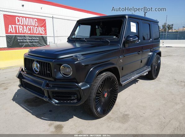 WDCYC7HJ1KX307763 2019 MERCEDES-BENZ AMG G 63 Black წინა მარცხენა ხედი სამი მეოთხედიდან