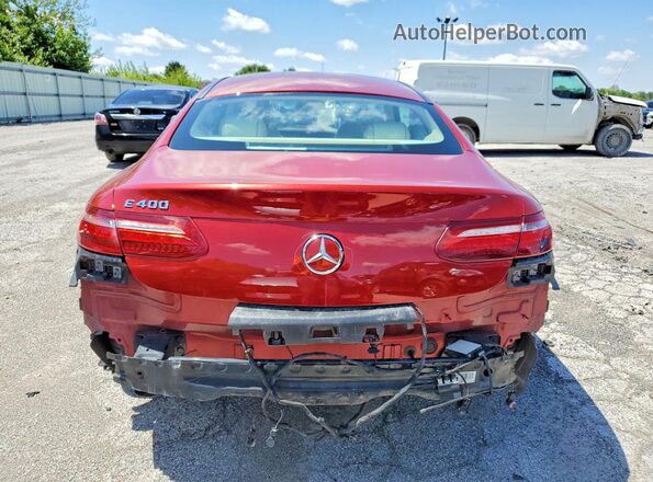 WDD1J6FB3JF015755 2018 MERCEDES-BENZ E Красный 