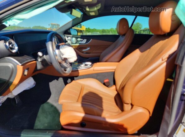 WDD1J6JB5KF078817 2019 MERCEDES-BENZ E Синий Вид салона спереди