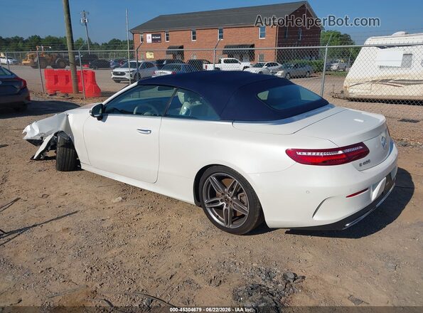 WDD1K6FB2JF059890 2018 MERCEDES-BENZ E-CLASS White Tył lewy