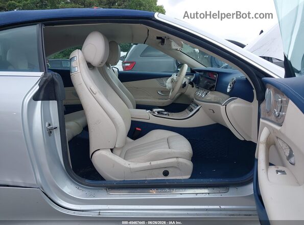 WDD1K6JB1KF116797 2019 MERCEDES-BENZ E-CLASS Silver წინა სალონის ხედი