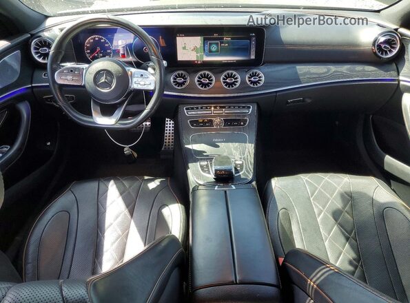 WDD2J5JB0KA007729 2019 MERCEDES-BENZ CLS-CLASS Black Vista del salpicadero