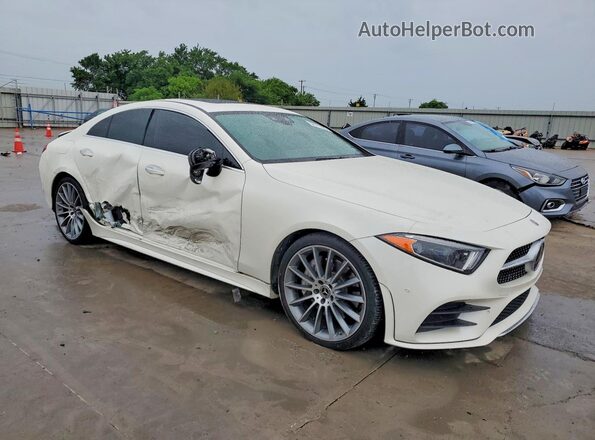 WDD2J5JB0KA044019 2019 MERCEDES-BENZ CLS-CLASS White Front right
