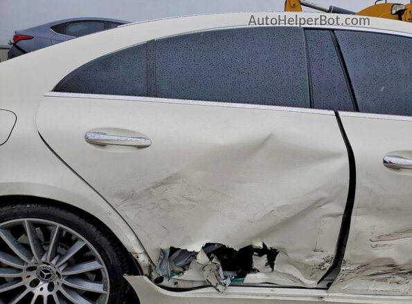 WDD2J5JB0KA044019 2019 MERCEDES-BENZ CLS-CLASS White Rear seats view