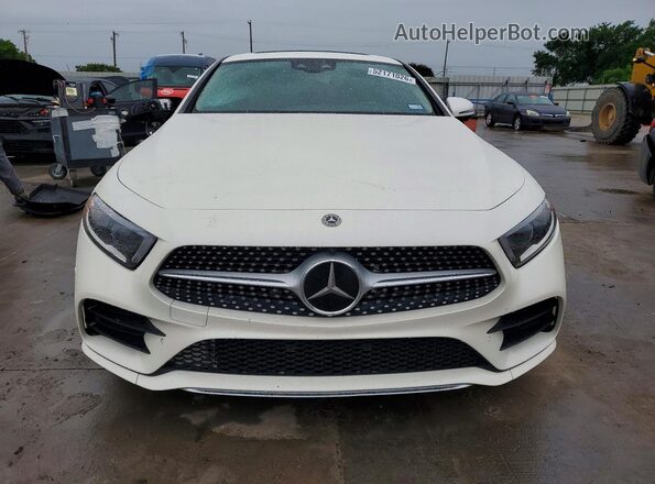WDD2J5JB0KA044019 2019 MERCEDES-BENZ CLS-CLASS White Front view